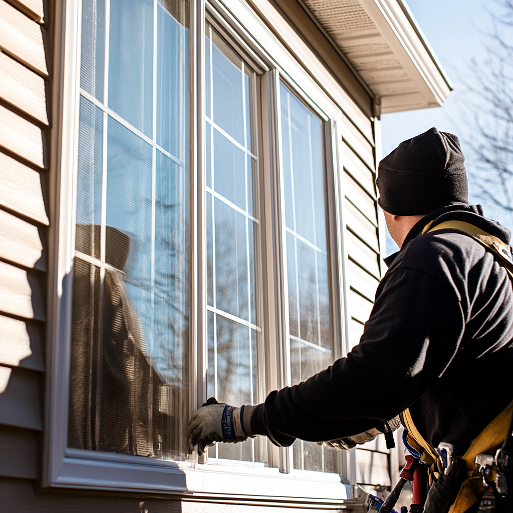 Profesionalna montaža PVC oken